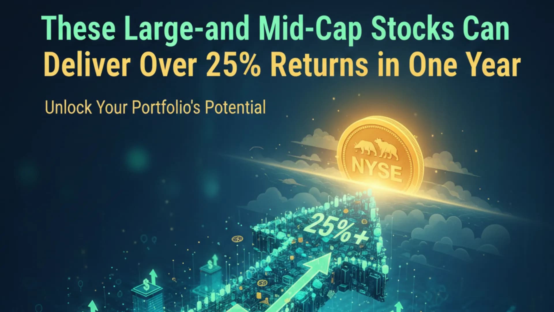 These Large- and Mid-Cap Stocks Can Deliver Over 25% Returns in One Year, Say Analysts