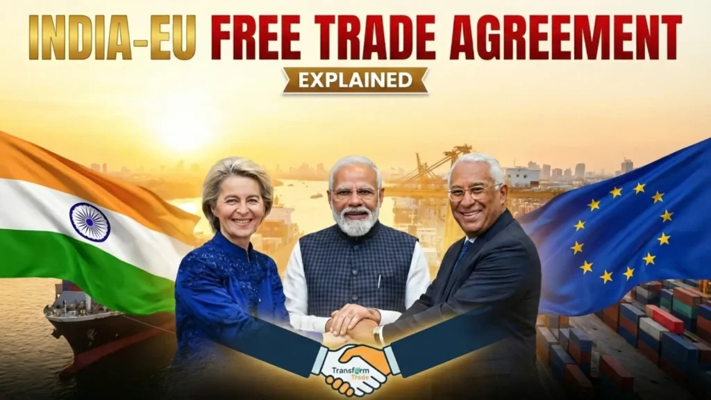 India EU Free Trade Agreement