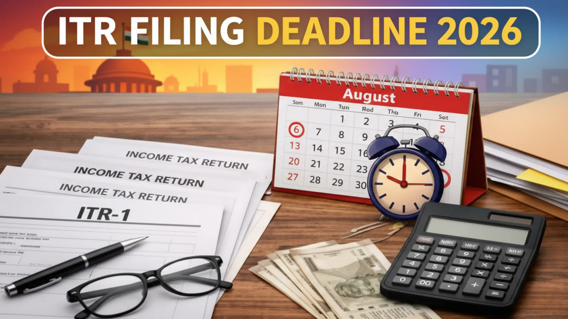 ITR Filing Deadline 2026: New Rules, Form-wise Due Dates, and How to File Income Tax Returns on Time