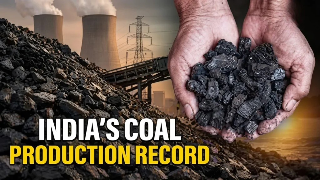 coal production in India