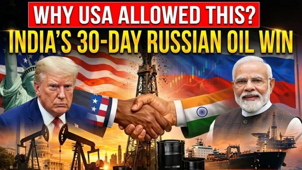 U.S. Allows India to Buy Russian Oil for 30 Days: What It Means for Energy Markets and Consumers