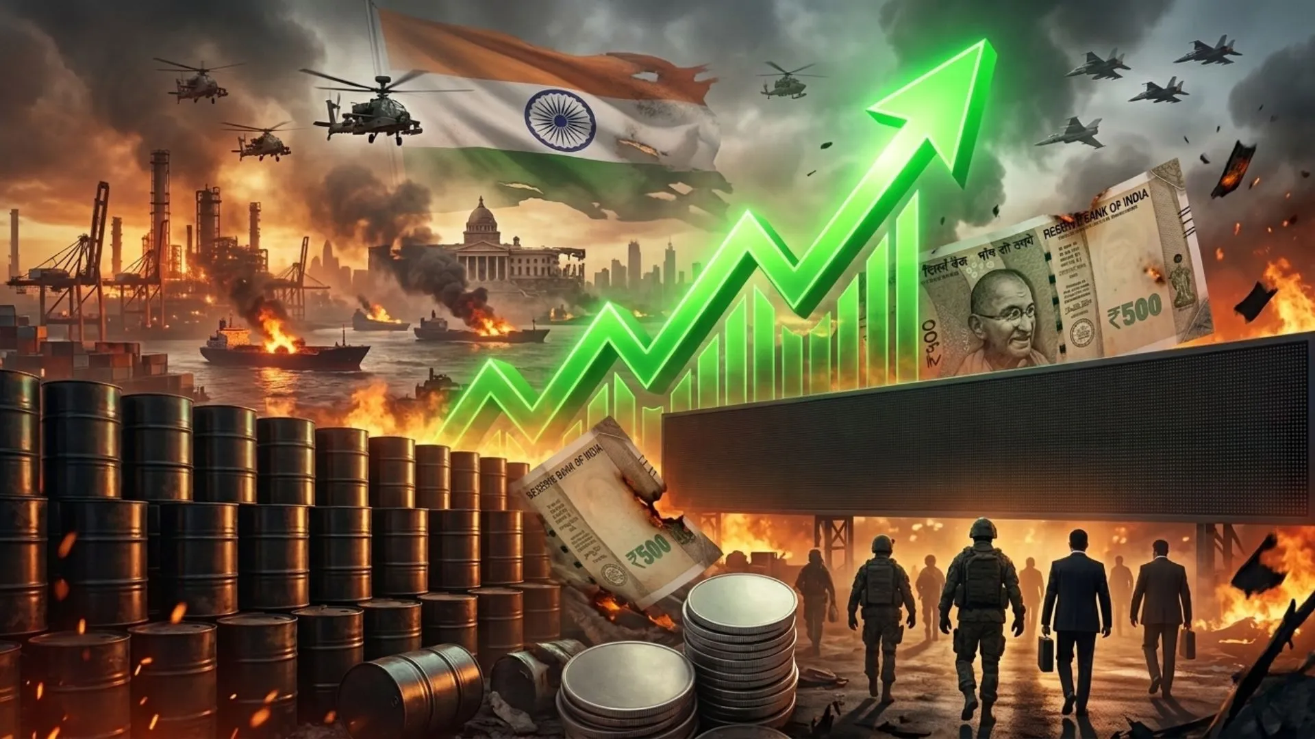 West Asia Conflict Sends Oil Prices Soaring: What It Means for Global Markets, Inflation, and India’s Economy