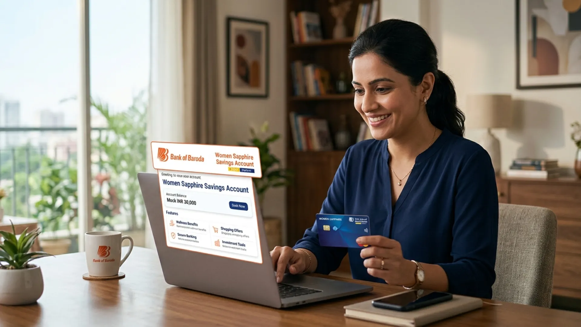 Bank of Baroda’s Women Sapphire Savings Account: A Premium Banking Experience Designed for Modern Women