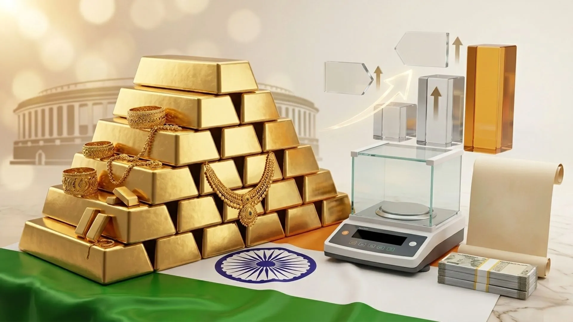 India’s Gold Import Duty Hike to 15%: What It Means for Investors, the Rupee, and the Economy